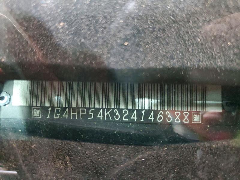 Aukcja sprzedaży 2002 Buick Lesabre, vin: 1G4HP54K324146388, numer aukcji: 46095476