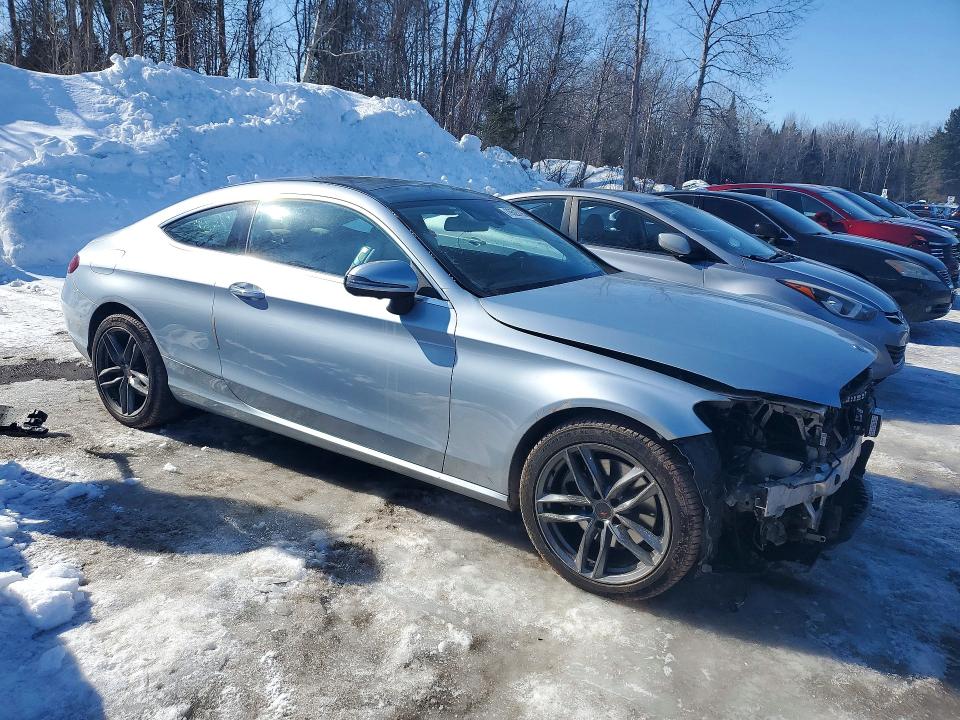 2018 Mercedes-benz C მანქანა იყიდება აუქციონზე, vin: WDDWJ4KB4JF616348, აუქციონის ნომერი: 79523165