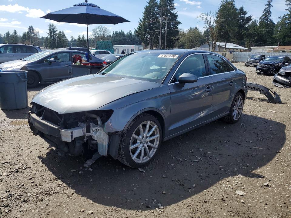 47870606 :رقم المزاد ، WAUCCGFF0F1010634 vin ، 2015 Audi A3 مزاد بيع