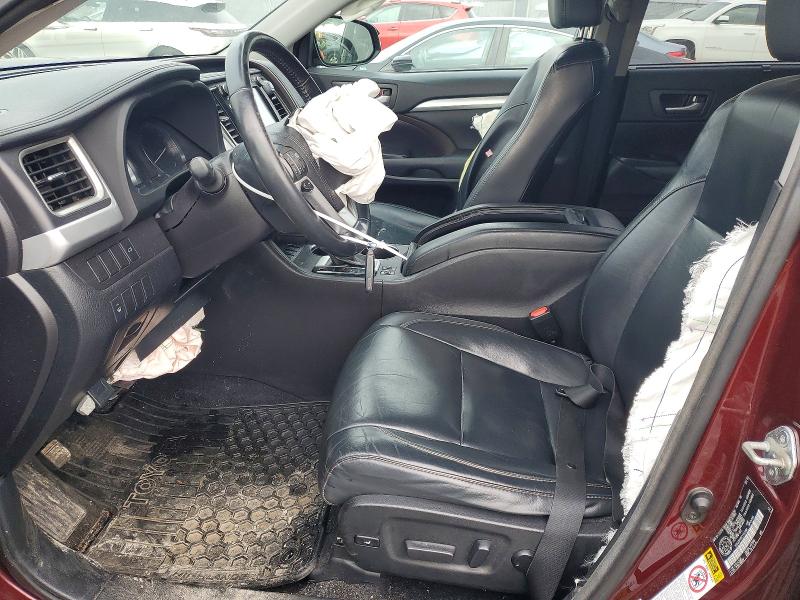 46442626 :رقم المزاد ، 5TDJKRFH5FS143466 vin ، 2015 Toyota Highlander مزاد بيع