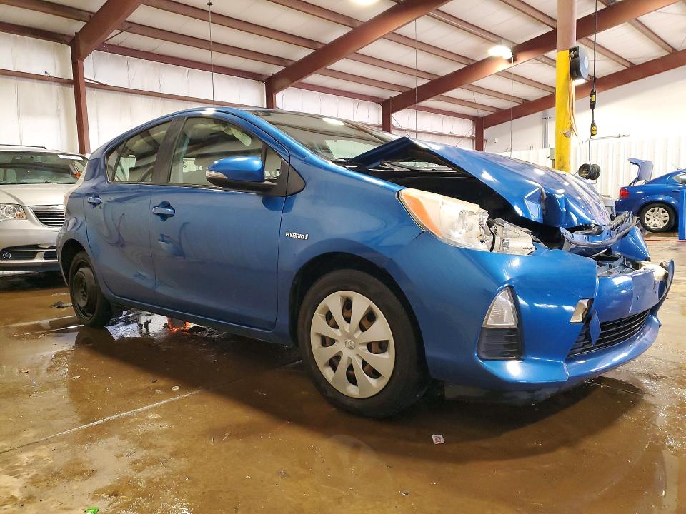 2013 Toyota Prius C მანქანა იყიდება აუქციონზე, vin: JTDKDTB31D1534873, აუქციონის ნომერი: 47268716