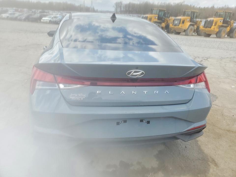 2022 Hyundai Elantra მანქანა იყიდება აუქციონზე, vin: KMHLM4AGXNU218219, აუქციონის ნომერი: 79893805