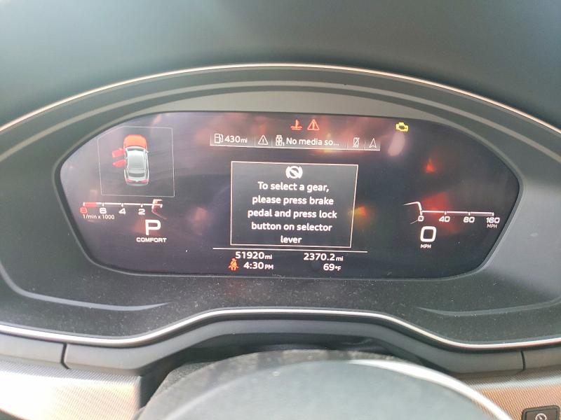 47898936 :رقم المزاد ، WAUCNCF53LA020161 vin ، 2020 Audi A5 مزاد بيع