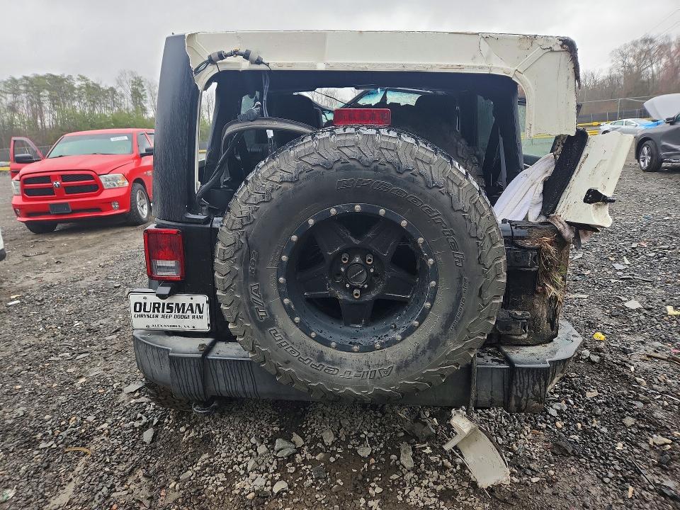 2016 Jeep Wrangler Unlimited მანქანა იყიდება აუქციონზე, vin: 1C4BJWDG5GL260435, აუქციონის ნომერი: 45817616