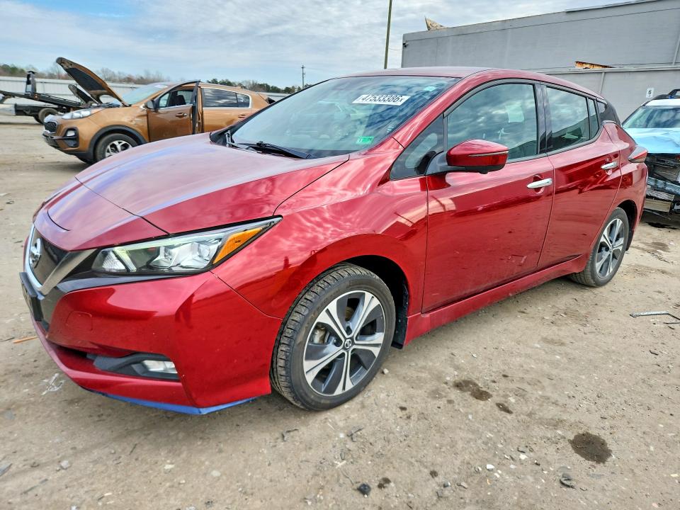 47533386 :رقم المزاد ، 1N4BZ1DV2MC555066 vin ، 2021 Nissan Leaf مزاد بيع
