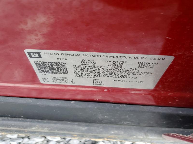 Продажа на аукционе авто 2019 Gmc Terrain, vin: 3GKALMEVXKL266773, номер лота: 47444656