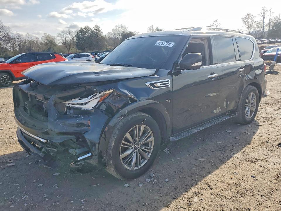 2020 Infiniti Qx80 მანქანა იყიდება აუქციონზე, vin: JN8AZ2NE8L9256529, აუქციონის ნომერი: 45554916