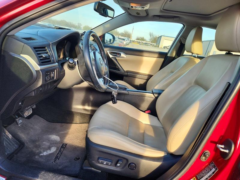 2012 Lexus Ct 200h მანქანა იყიდება აუქციონზე, vin: JTHKD5BH2C2116238, აუქციონის ნომერი: 46997386