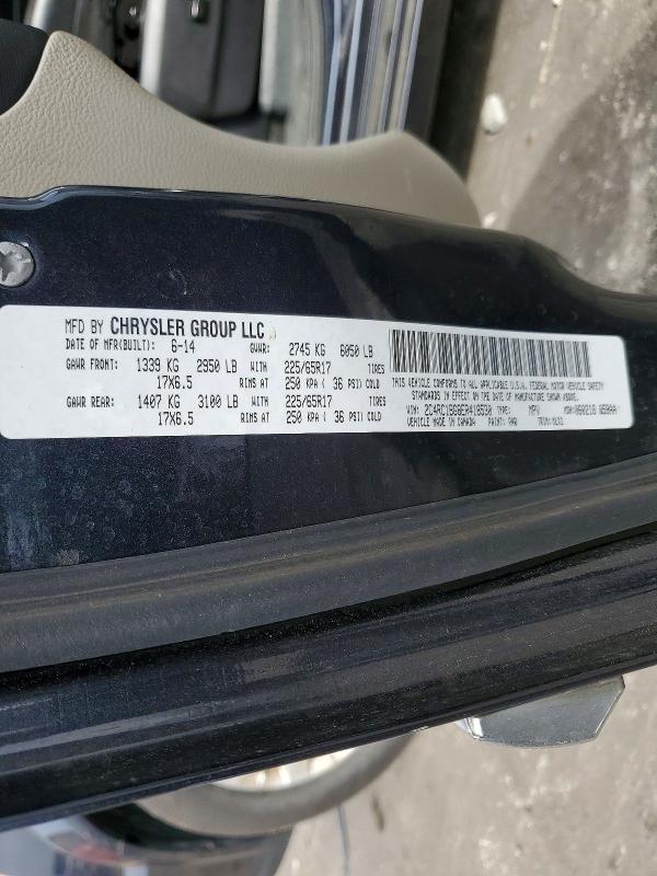 2014 Chrysler Town & Country მანქანა იყიდება აუქციონზე, vin: 2C4RC1BG8ER418530, აუქციონის ნომერი: 47465836