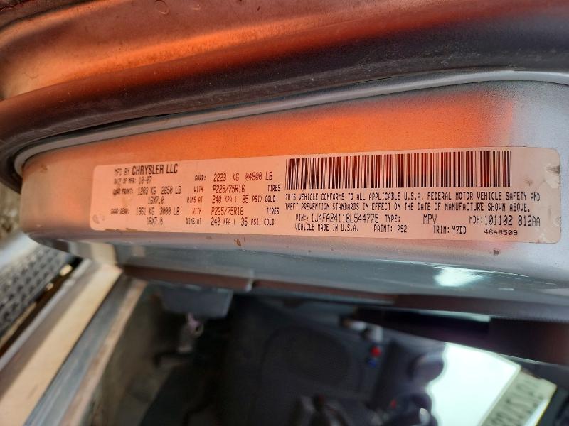 47331276 :رقم المزاد ، 1J4FA24118L544775 vin ، 2008 Jeep Wrangler مزاد بيع