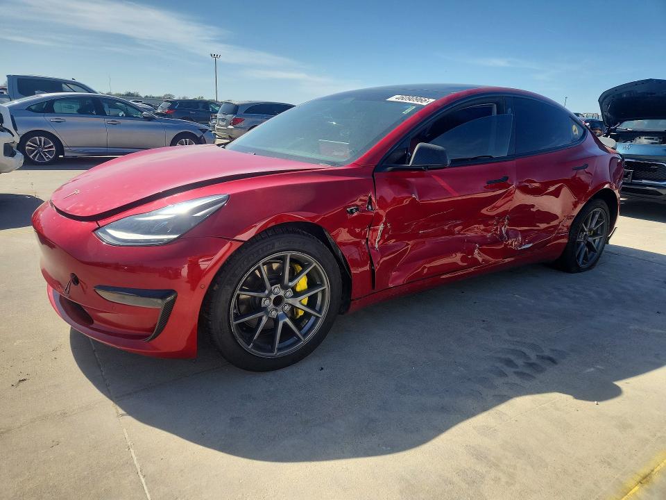46090966 :رقم المزاد ، 5YJ3E1EA8MF907401 vin ، 2021 Tesla Model 3 مزاد بيع