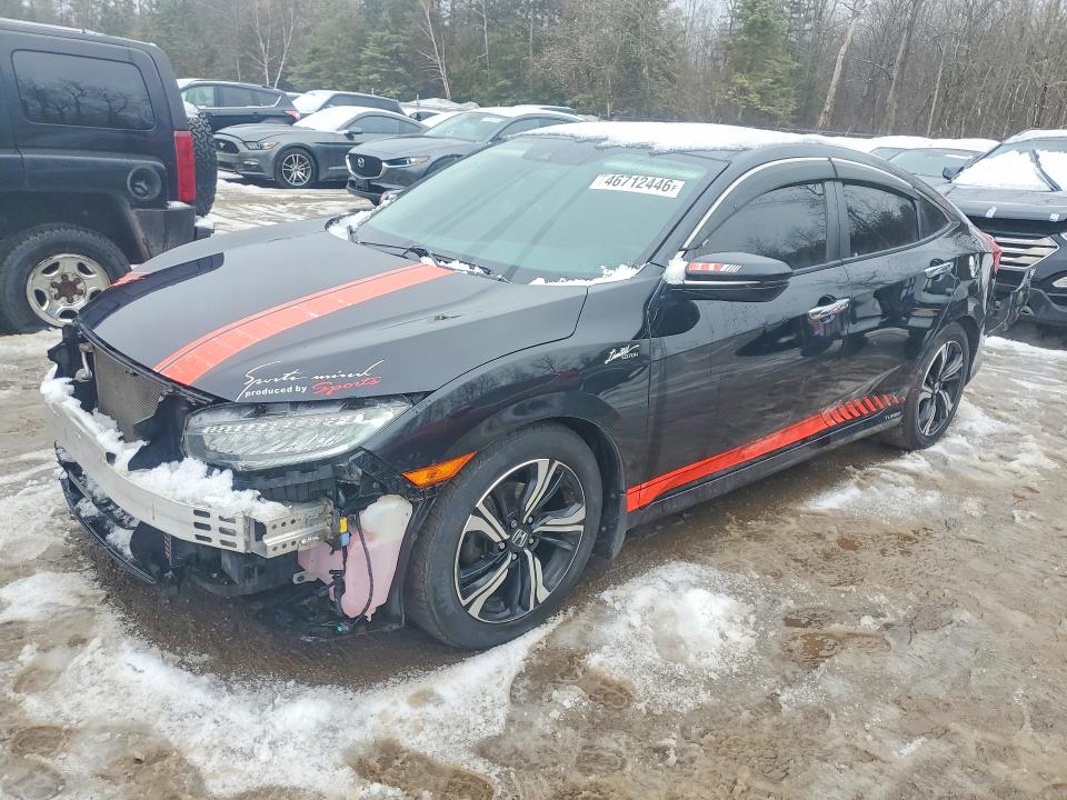 46712446 :رقم المزاد ، 2HGFC1F96HH101596 vin ، 2017 Honda Civic مزاد بيع