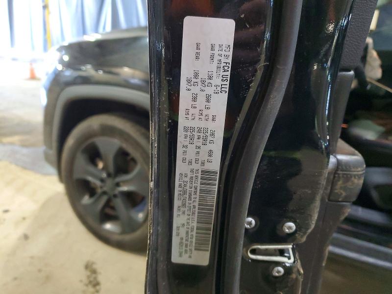 2018 Jeep Compass მანქანა იყიდება აუქციონზე, vin: 3C4NJDBB6JT433965, აუქციონის ნომერი: 45558276