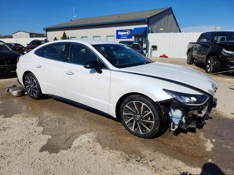 Продаж на аукціоні авто 2020 Hyundai Sonata, vin: 5NPEJ4J21LH003944, номер лоту: 46350966