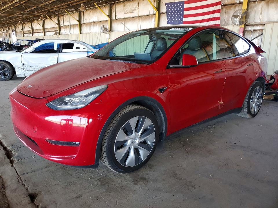 2021 Tesla Model Y მანქანა იყიდება აუქციონზე, vin: 5YJYGDEE8MF148110, აუქციონის ნომერი: 46412826
