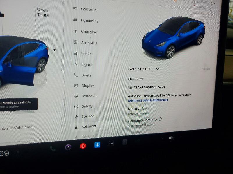 Продажа на аукционе авто 2024 Tesla Model Y, vin: 7SAYGDED4RF055778, номер лота: 79772745