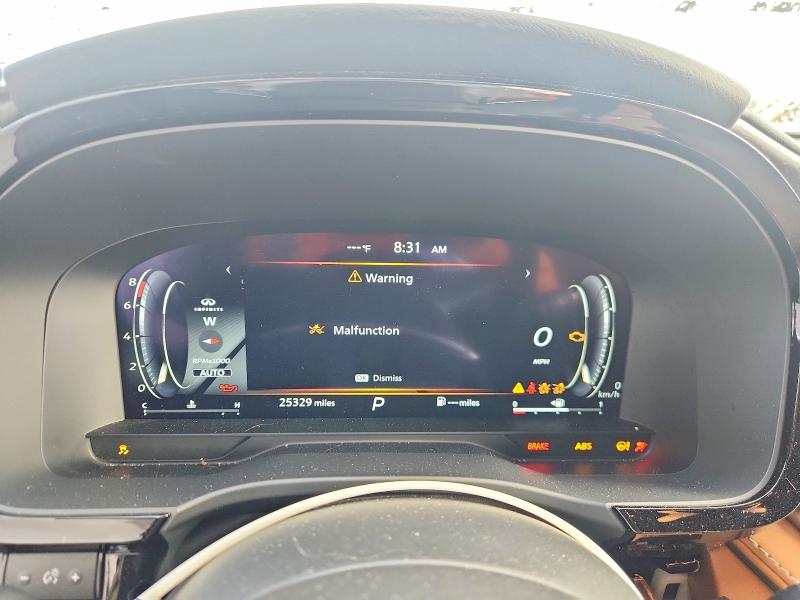 79601825 :رقم المزاد ، 5N1DL1HU6RC337074 vin ، 2024 Infiniti Qx60 مزاد بيع