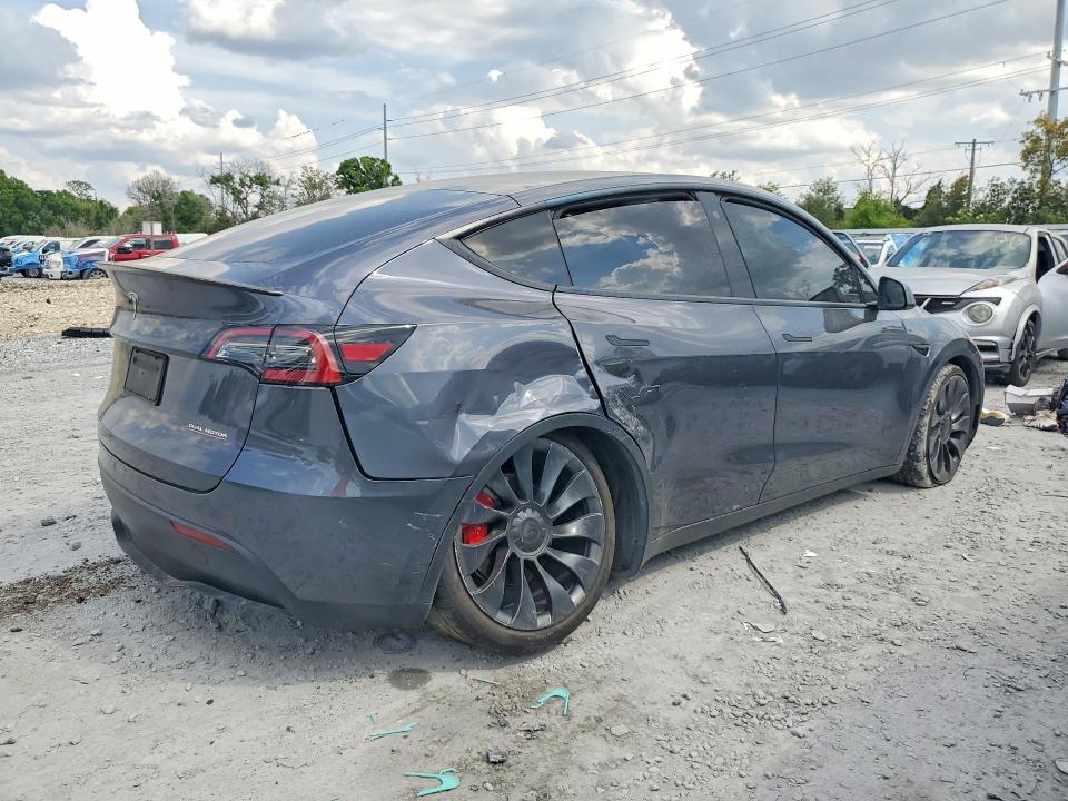 47750256 :رقم المزاد ، 5YJYGDEF9MF202006 vin ، 2021 Tesla Model Y مزاد بيع