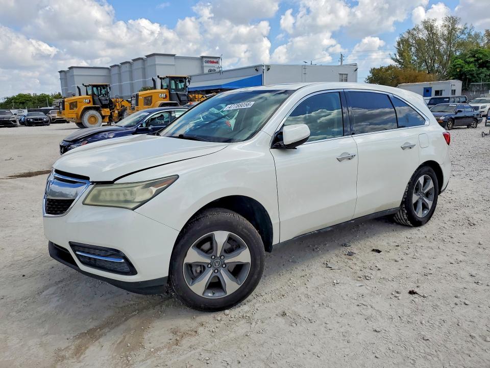Продажа на аукционе авто 2016 Acura Mdx, vin: 5FRYD3H26GB018611, номер лота: 47788056