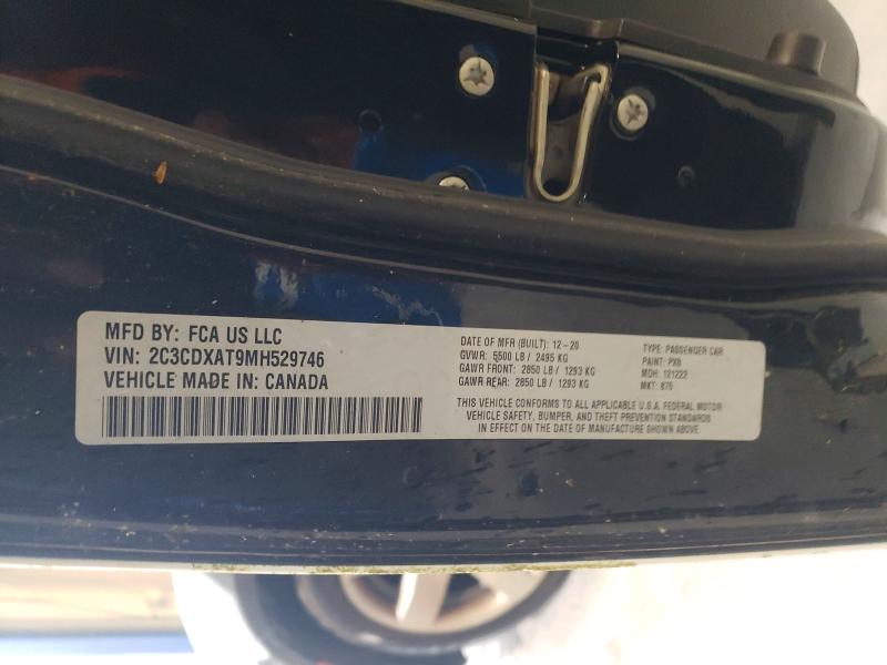 Продажа на аукционе авто 2021 Dodge Charger, vin: 2C3CDXAT9MH529746, номер лота: 45552176