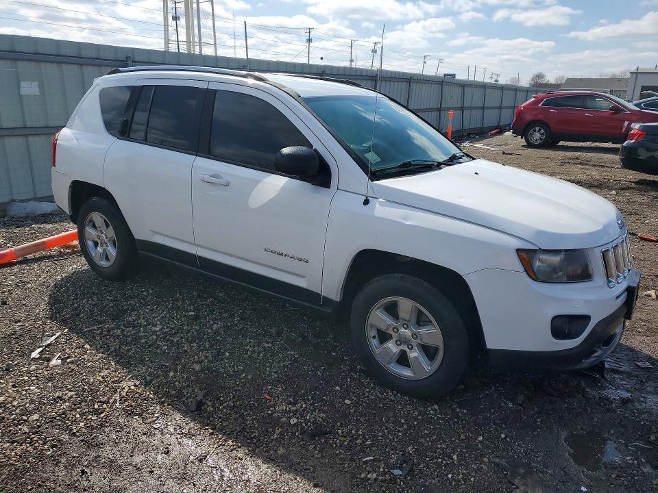 Продажа на аукционе авто 2014 Jeep Compass, vin: 1C4NJCBA7ED777639, номер лота: 46383576
