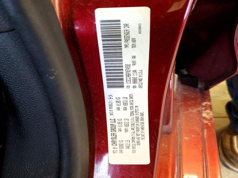 47630766 :رقم المزاد ، 1C3CCCAB6FN574592 vin ، 2015 Chrysler 200 مزاد بيع