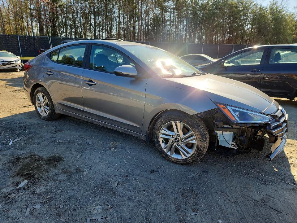 Auction sale of the 2019 Hyundai Elantra, vin: KMHD84LF1KU876715, lot number: 46294716