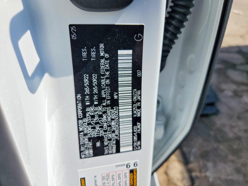 Aukcja sprzedaży 2025 Lexus Gx 550, vin: JTJVBCDX2S5050832, numer aukcji: 79185875