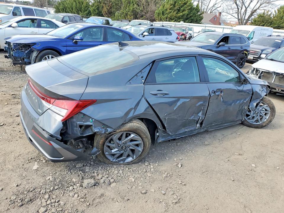 2025 Hyundai Elantra Hybrid მანქანა იყიდება აუქციონზე, vin: KMHLM4DJ0SU144005, აუქციონის ნომერი: 48180406
