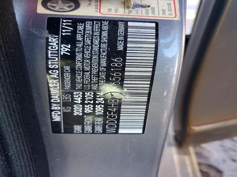 Продаж на аукціоні авто 2012 Mercedes-benz C, vin: WDDGF4HBXCA656186, номер лоту: 41647776