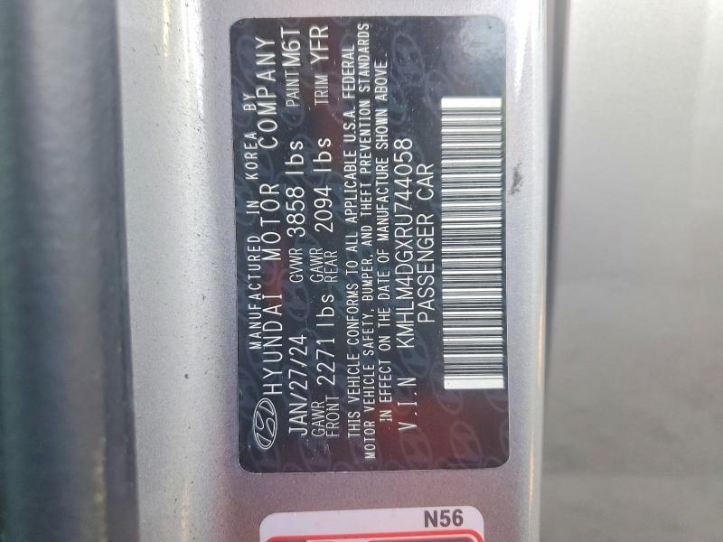 Продаж на аукціоні авто 2024 Hyundai Elantra, vin: KMHLM4DGXRU744058, номер лоту: 45615496