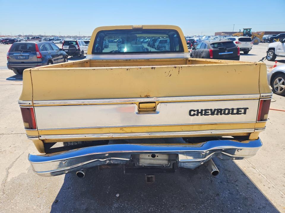 1978 Chev C10 Fleetside W/shor მანქანა იყიდება აუქციონზე, vin: CCL448A127710, აუქციონის ნომერი: 45781066