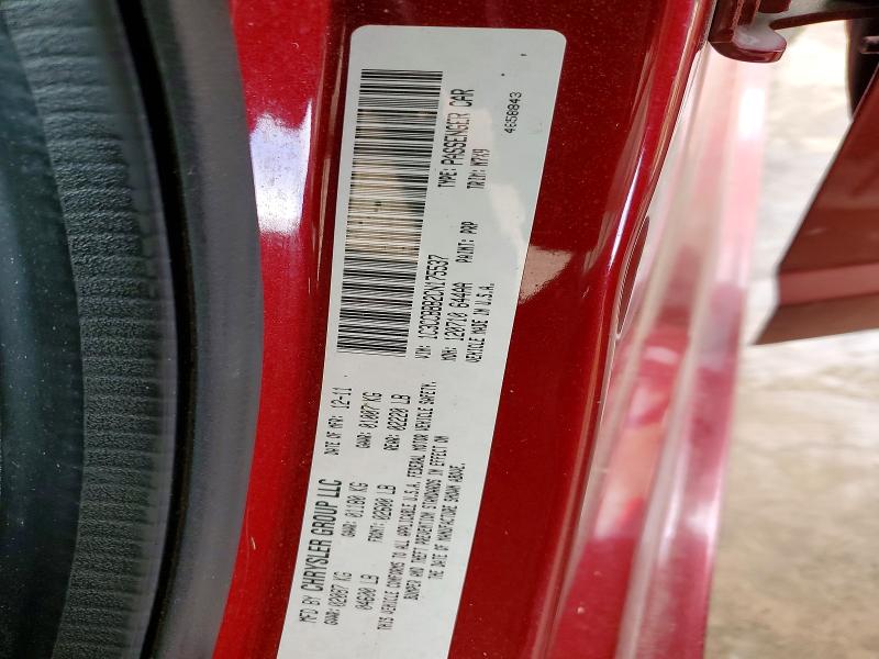 2012 Chrysler 200 მანქანა იყიდება აუქციონზე, vin: 1C3CCBBB2CN175537, აუქციონის ნომერი: 48143066