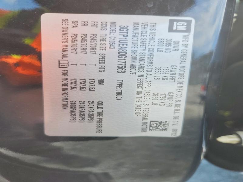 Aukcja sprzedaży 2013 Gmc Sierra, vin: 3GTP1UEA8DG177563, numer aukcji: 45458876