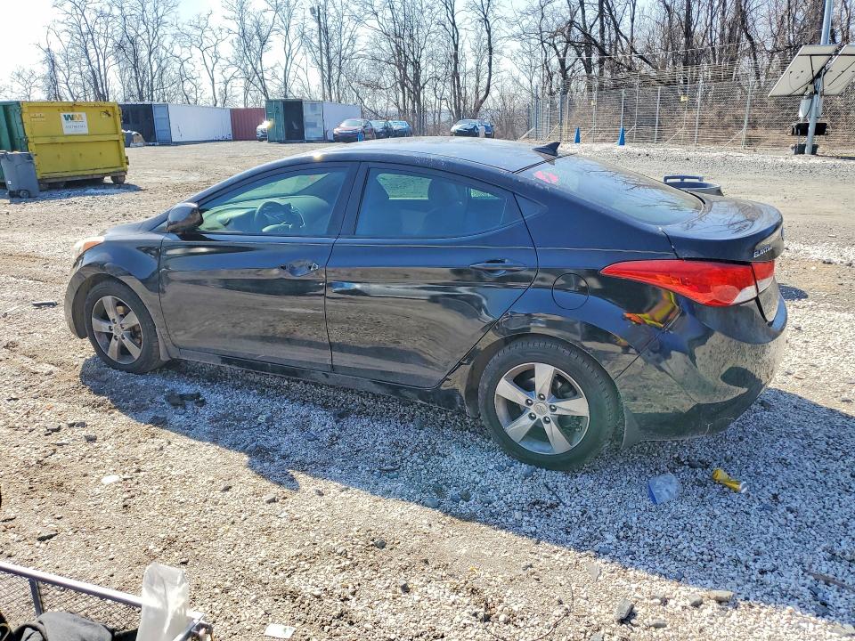 2012 Hyundai Elantra მანქანა იყიდება აუქციონზე, vin: KMHDH4AE0CU433662, აუქციონის ნომერი: 45612106