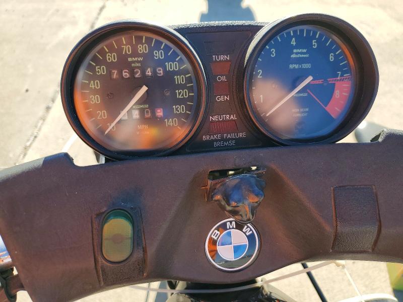 1978 Bmw R60/7 მანქანა იყიდება აუქციონზე, vin: 6122843R807, აუქციონის ნომერი: 45817606