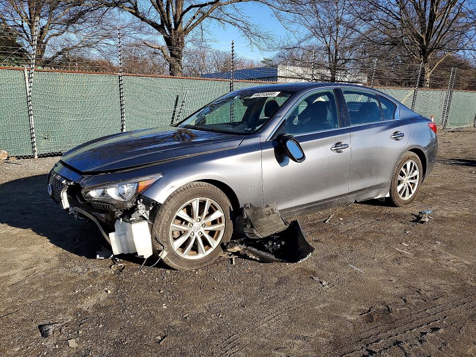 Продаж на аукціоні авто 2017 Infiniti Q50, vin: JN1EV7AR7HM833654, номер лоту: 46255666