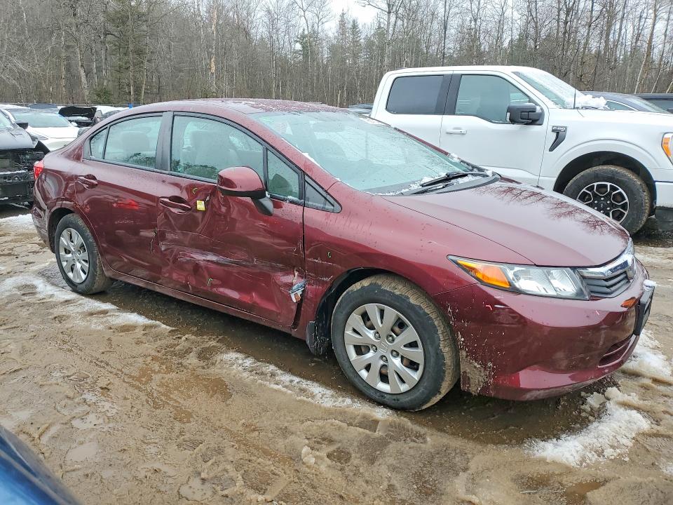 Продаж на аукціоні авто 2012 Honda Civic, vin: 2HGFB2F4XCH026228, номер лоту: 46217676