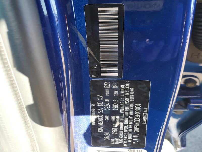 Продаж на аукціоні авто 2025 Kia K4, vin: 3KPFU4DEXSE009004, номер лоту: 41989006