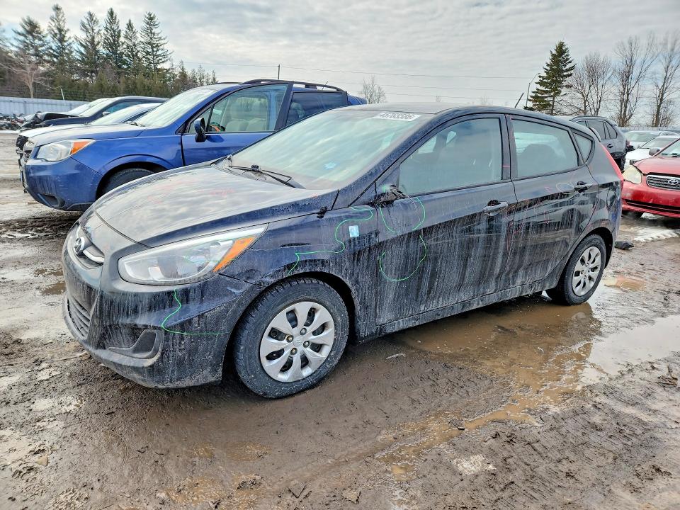 Aukcja sprzedaży 2016 Hyundai Accent Gl 5dr, vin: KMHCT5AE4GU239058, numer aukcji: 45765586