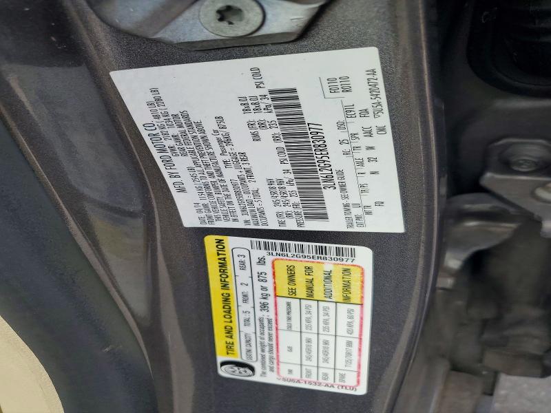 Aukcja sprzedaży 2014 Lincoln Mkz, vin: 3LN6L2G95ER830977, numer aukcji: 41696526