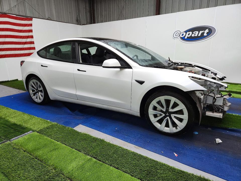 Продажа на аукционе авто 2022 Tesla Model 3, vin: 5YJ3E1EA3NF289888, номер лота: 47087356