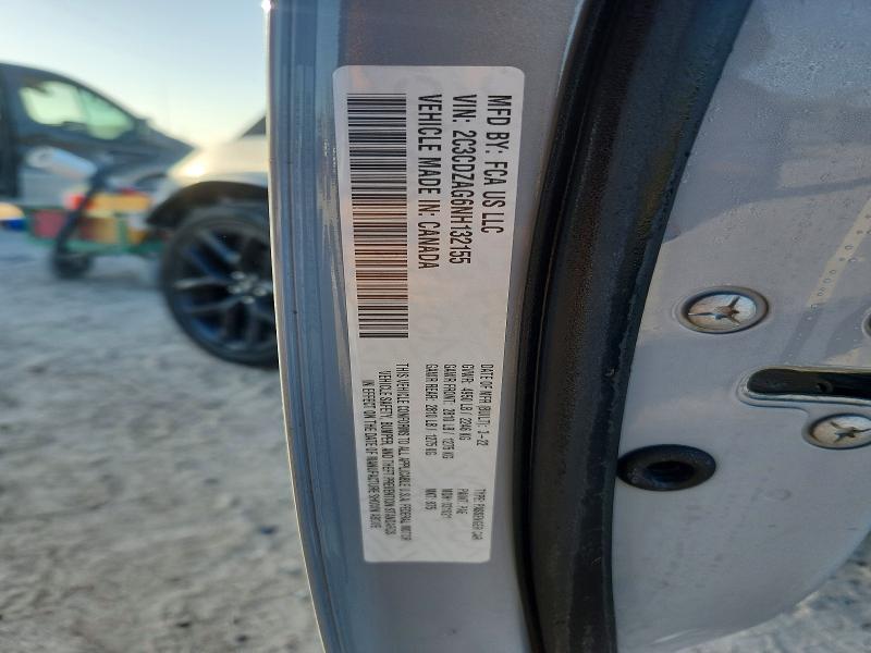 Продаж на аукціоні авто 2022 Dodge Challenger, vin: 2C3CDZAG6NH132155, номер лоту: 46858776