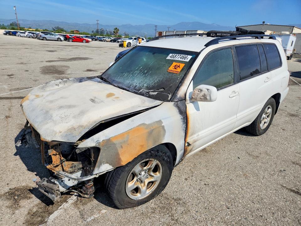 46877466 :رقم المزاد ، JTEDD21A270163960 vin ، 2007 Toyota Highlander مزاد بيع