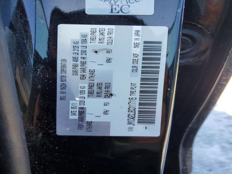 79190355 :رقم المزاد ، JM1CW2CL8C0117116 vin ، 2012 Mazda 5 مزاد بيع