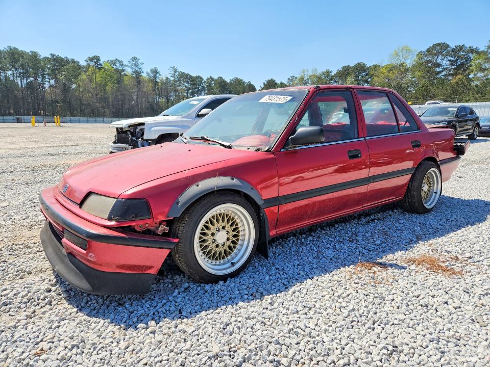 79431575 :رقم المزاد ، JHMED3544MS018629 vin ، 1991 Honda Civic مزاد بيع