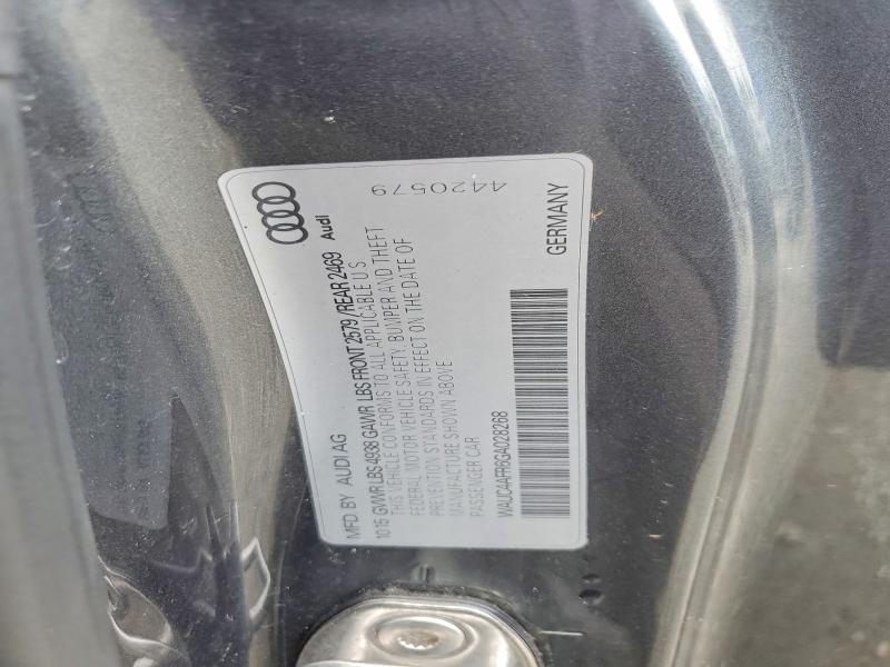 Aukcja sprzedaży 2016 Audi S5, vin: WAUC4AFR6GA028268, numer aukcji: 47609626