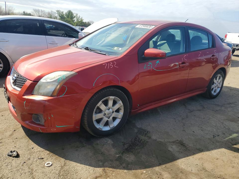 2011 Nissan Sentra მანქანა იყიდება აუქციონზე, vin: 3N1AB6APXBL652453, აუქციონის ნომერი: 47346636