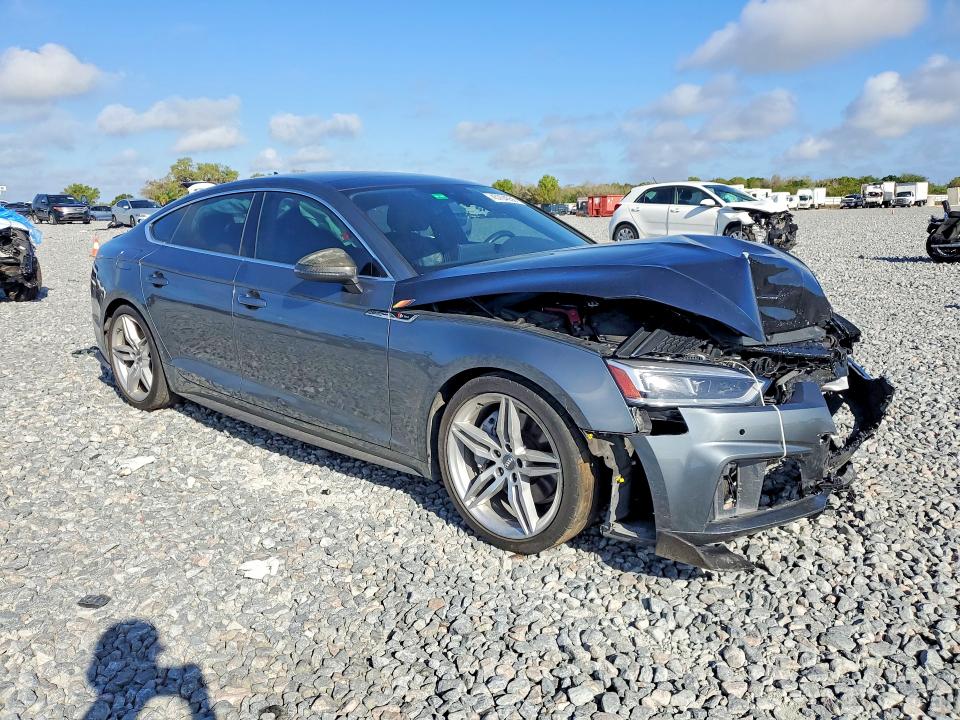2019 Audi A5 მანქანა იყიდება აუქციონზე, vin: WAUENCF50KA030511, აუქციონის ნომერი: 45704556