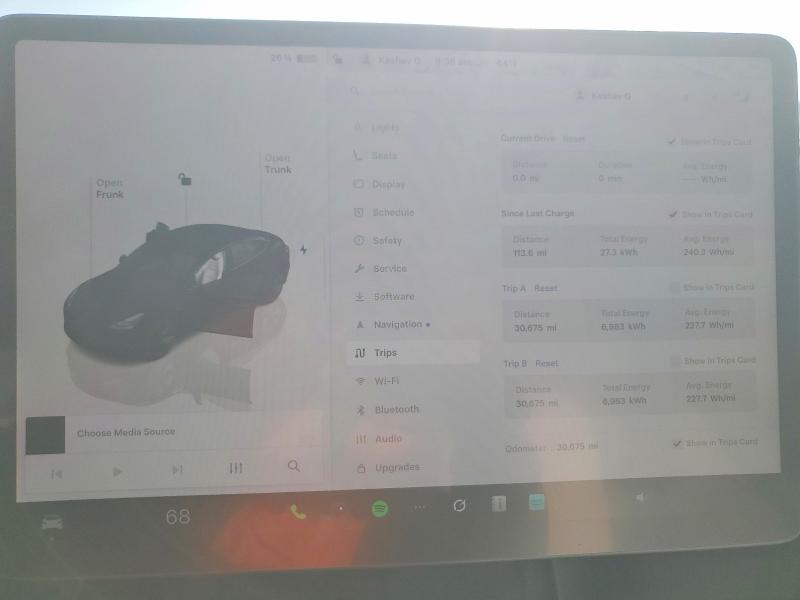 2023 Tesla Model 3 მანქანა იყიდება აუქციონზე, vin: 5YJ3E1EA6PF704303, აუქციონის ნომერი: 46404906